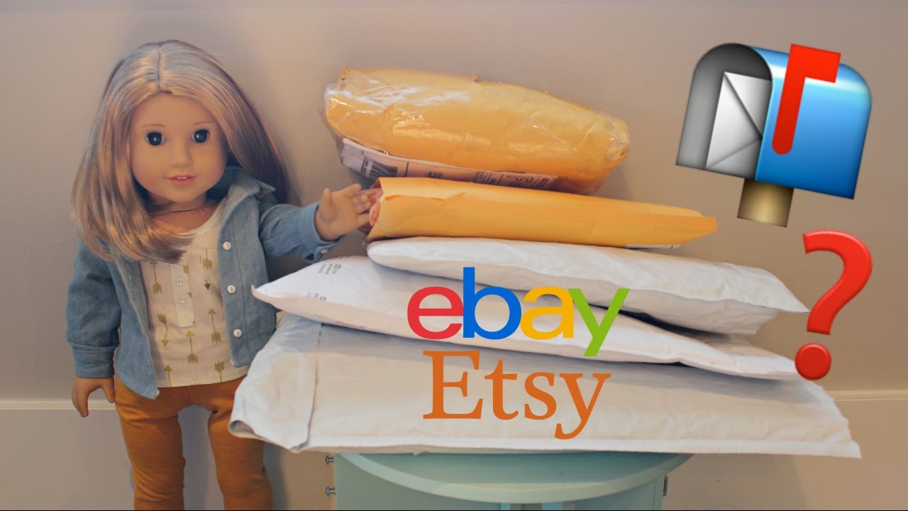 Opening HUGE American Girl Doll Mail HAUL | Esty & Ebay📬