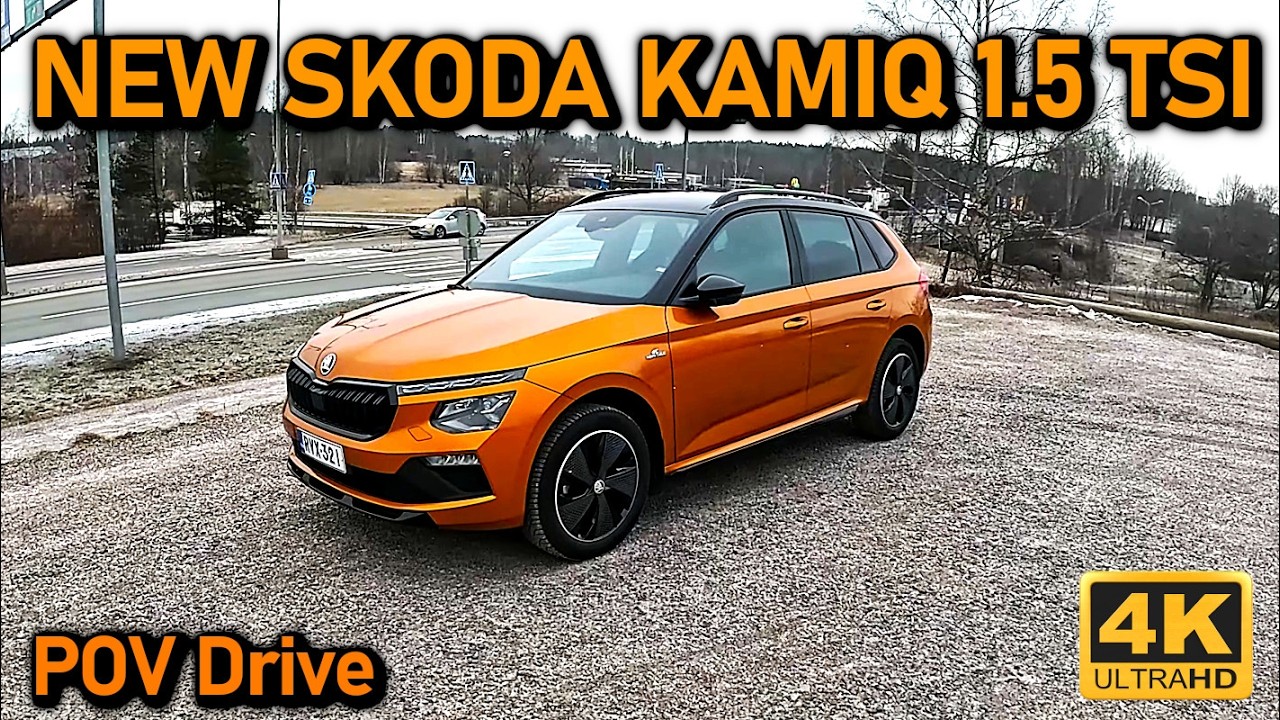 NEW (2025) Skoda Kamiq 1.5 TSI Monte Carlo POV Drive