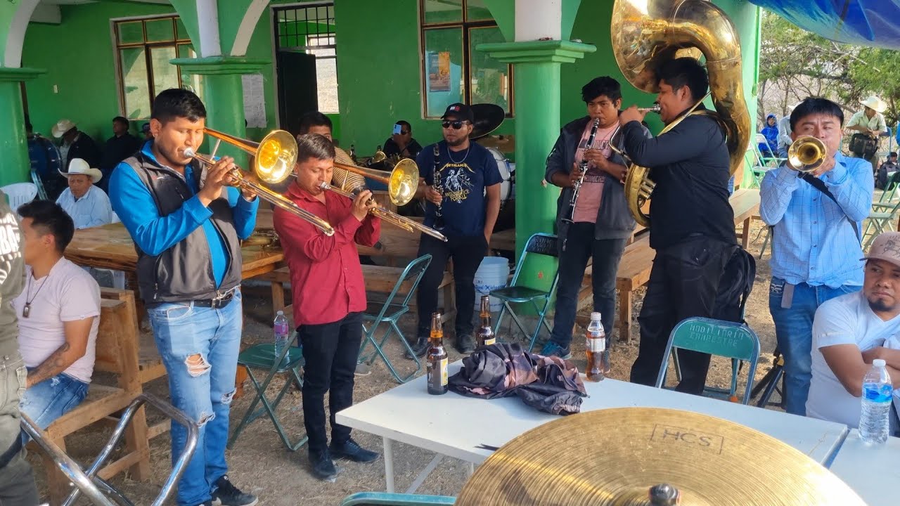 🔥🎺 Banda Tlaquilzingueña en la Comunidad de Xalatzala Guerrero 