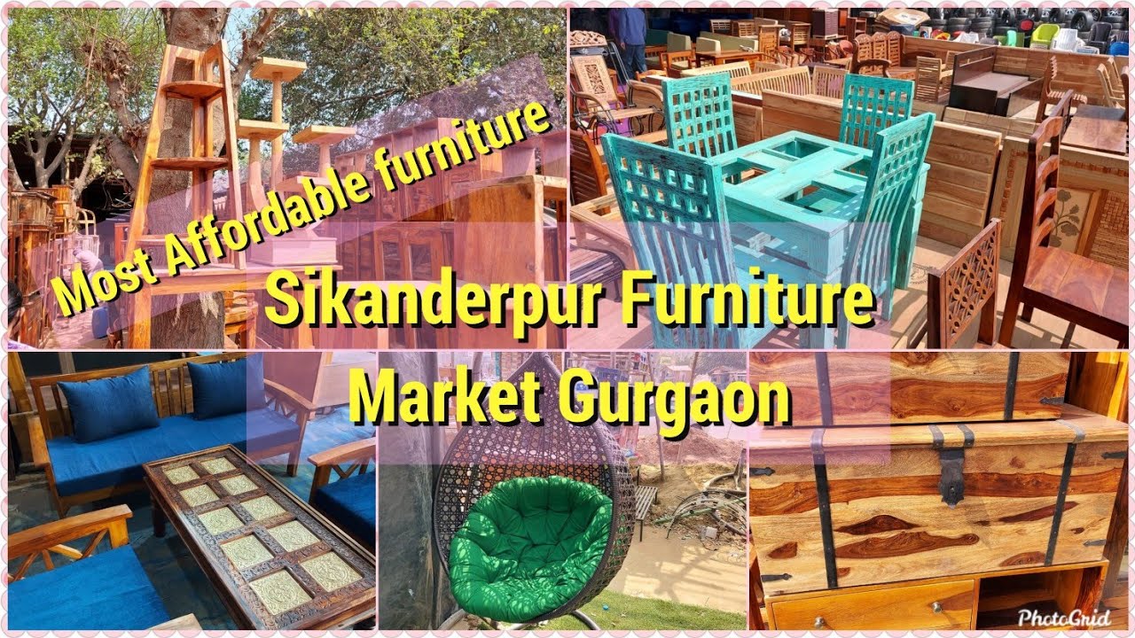 Sikanderpur Furniture Market Tour |Better than Banjara Market ?| Cheapest Furniture Market Delhi/NCR