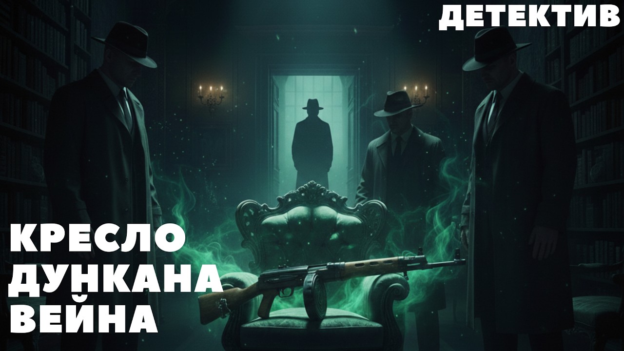 КРЕСЛО ДУНКАНА ВЕЙНА  #аудиокнига #фантастика#детектив