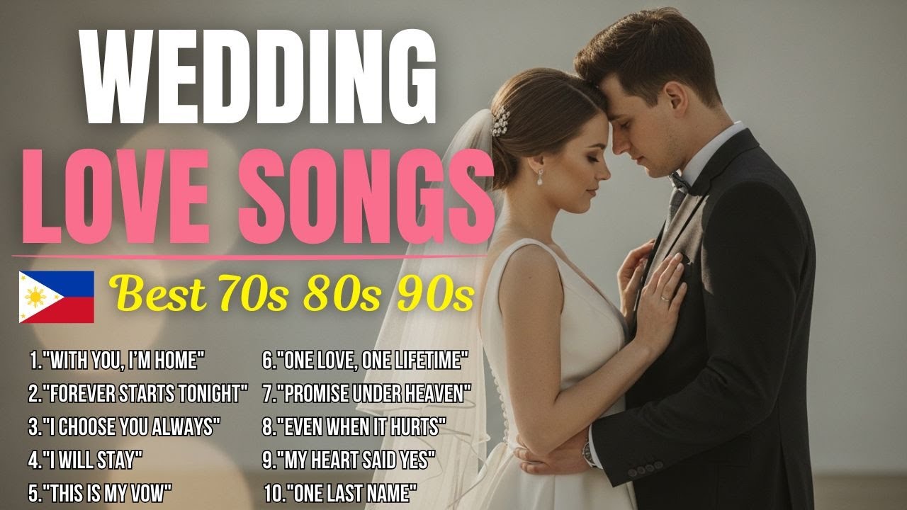 Wedding Tagalog Love Songs 💖 Relaxing Love Songs , Romantic Music for Filipino Hearts Love Song FYP