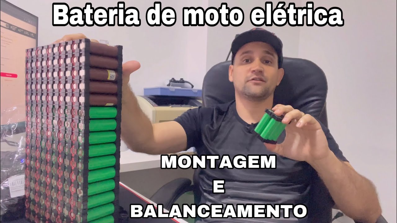 Balanceamento de bateria de moto elétrica - Montando pack de bateria em casa - Ep.2
