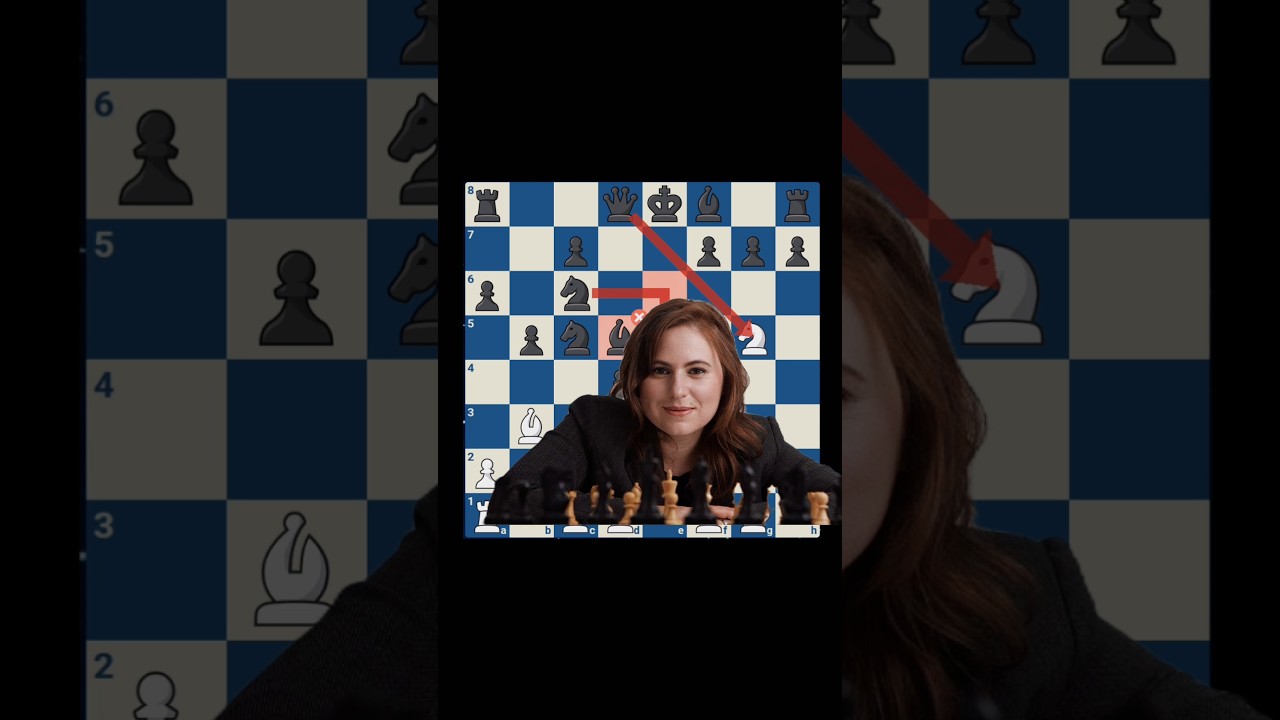 Judit Polgar's Immortal Combination || 4000Elo Combination