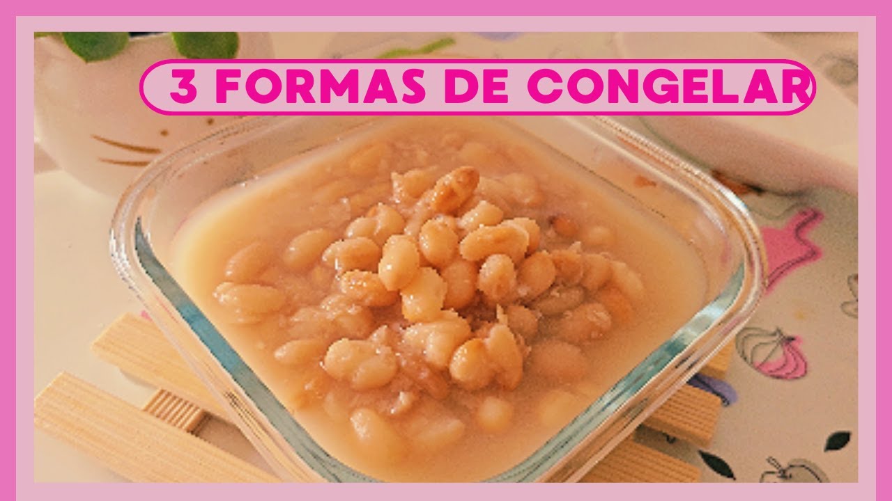 COMO CONGELAR FEIJÃO ? 3 FORMAS DIFERENTES DE CONGELAR FEIJÃO | Pra variar o cardápio #congelamento