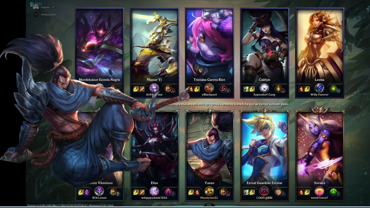 Jogando de Yasuo com o Gago na conta da minha namorada: League of Legends