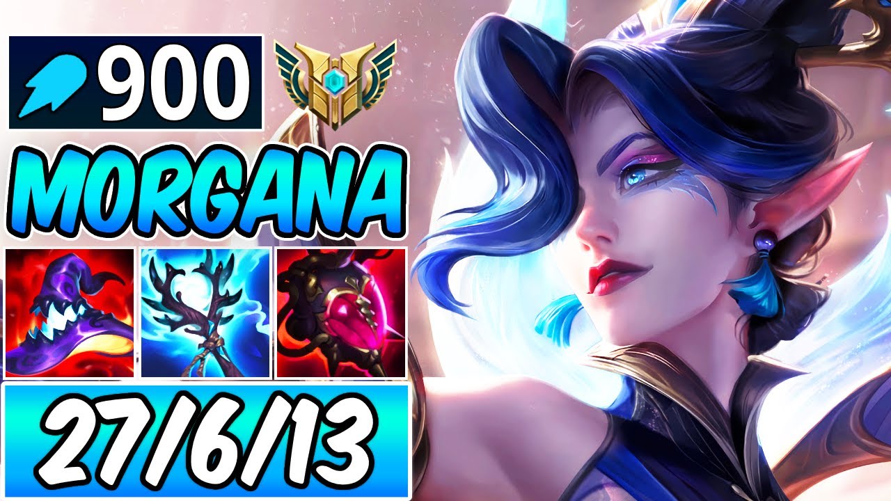 *27 KILLS* FULL AP MORGANA MID GAMEPLAY | PORCELAIN MORGANA | New Build & Runes | League of Legends