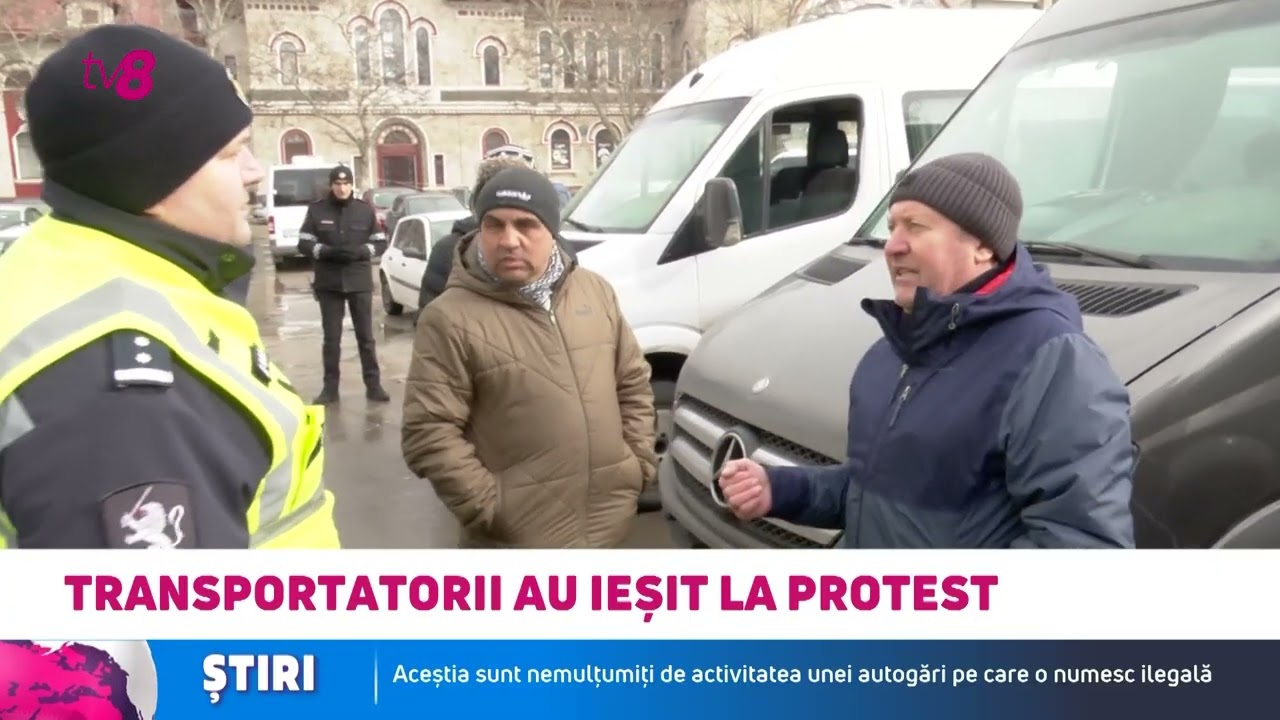 Transportatorii au protestat la ANTA: acuză favorizarea unei autogări „ilegale”