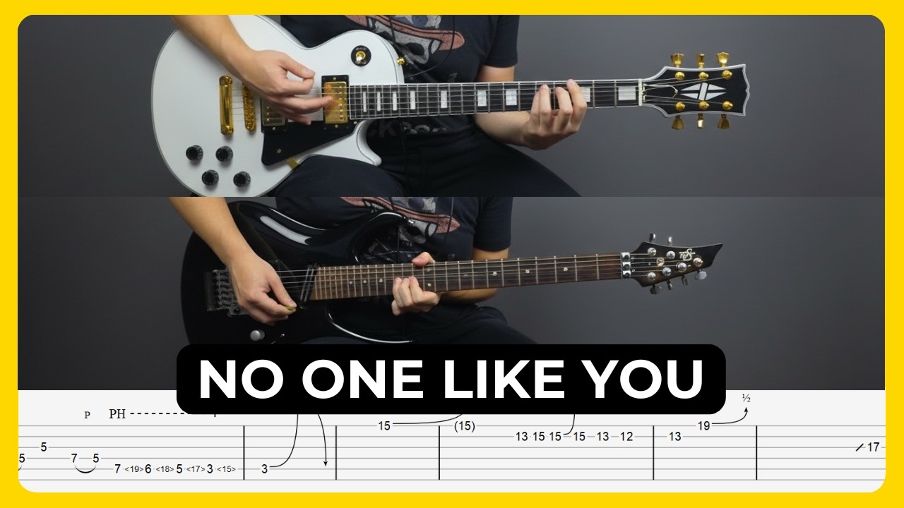 No One Like You - Scorpions | Tabs | Guitar Lesson | Cover | Tutorial | Solo | All Guitar Parts
