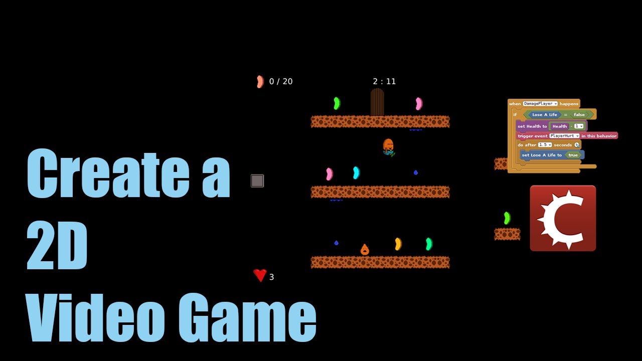 Create a 2D video game part 1