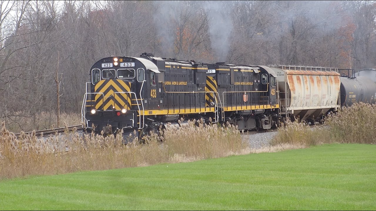 Chasing Alcos On The LA&L And CSX Mainline Action Veterans Day 2021