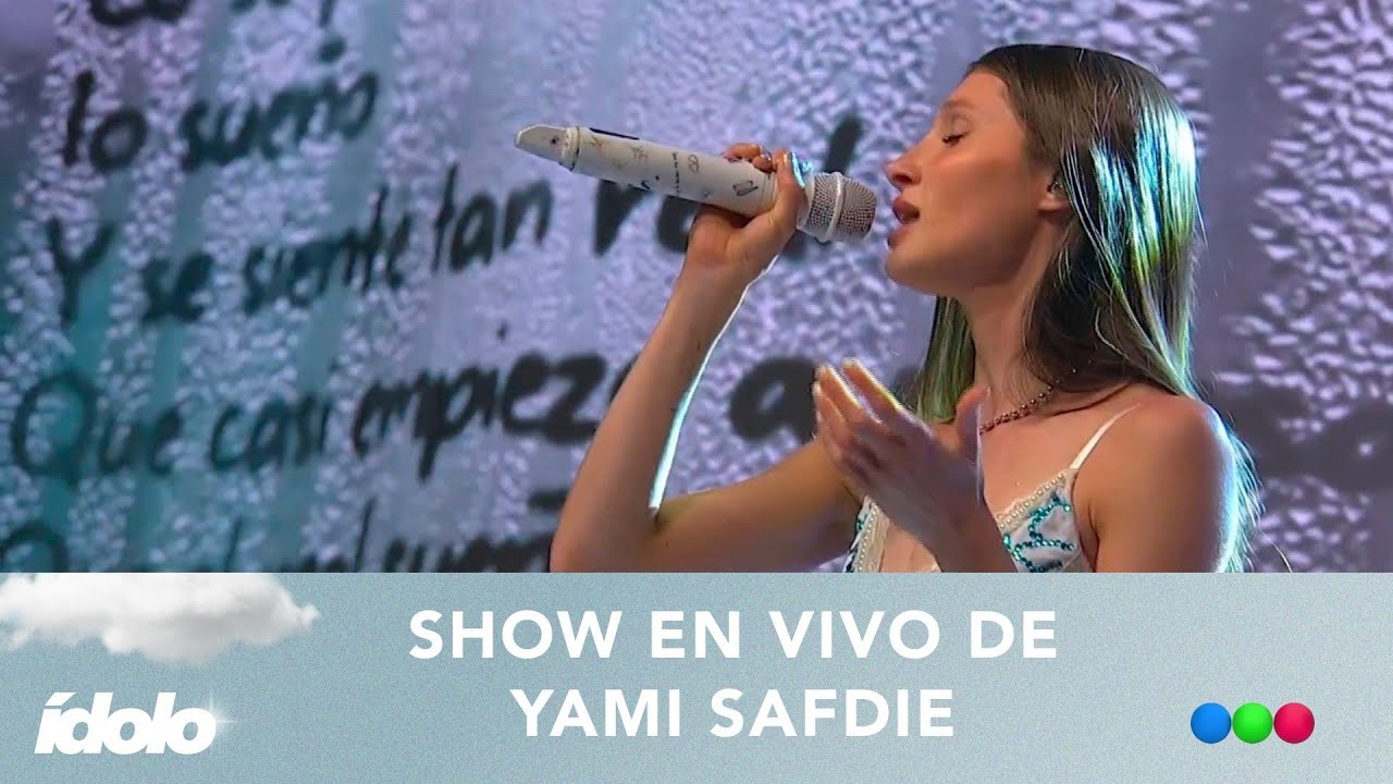 Show en vivo de YAMI SAFDIE - Premios &Iacute;dolo Argentina 2025