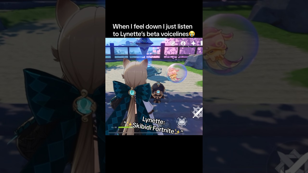 Skibidi fortnite #lynette #lyney #freminet #genshin #genshinimpact #arlecchino