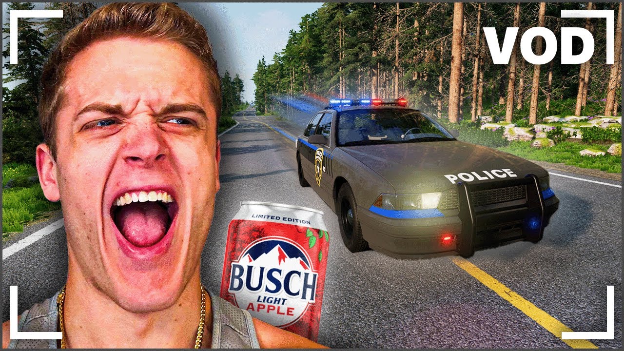 Drunk Driving Sim. Games & Reacts | Joe Bartolozzi