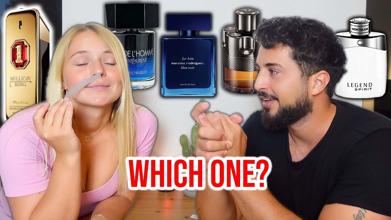 WHICH ONE WILL SHE CHOOSE? GREAT Fragrances for Men Tested by WOMAN