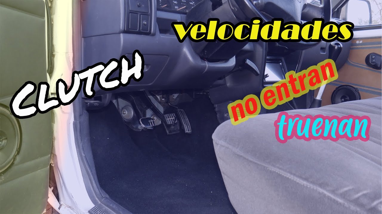 Porqué no entran las velocidades | ajuste de pedal del clutch