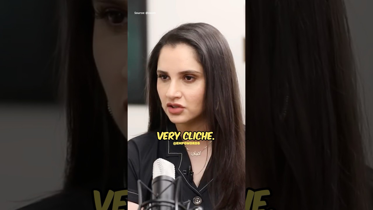 Sania Mirza&rsquo;s REAL Secret: Be Yourself 💫