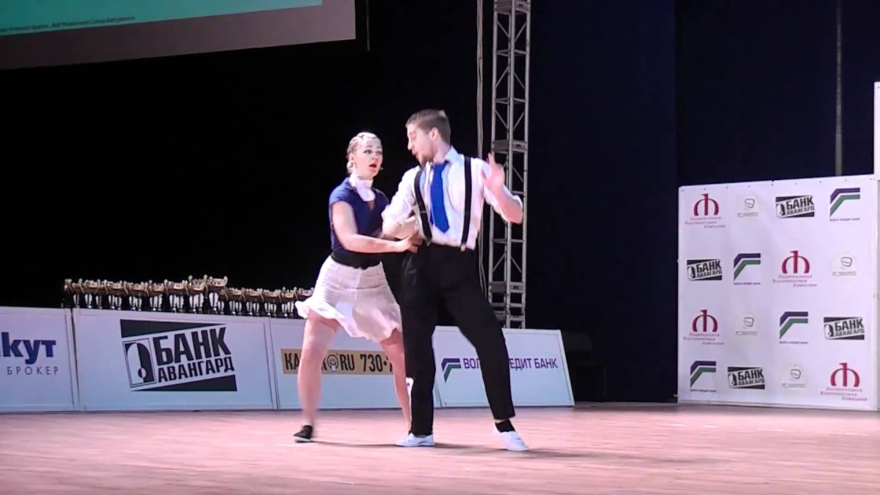 Yann-Alrick et Solenn World cup Boogie Moscou 2010 Demi finale