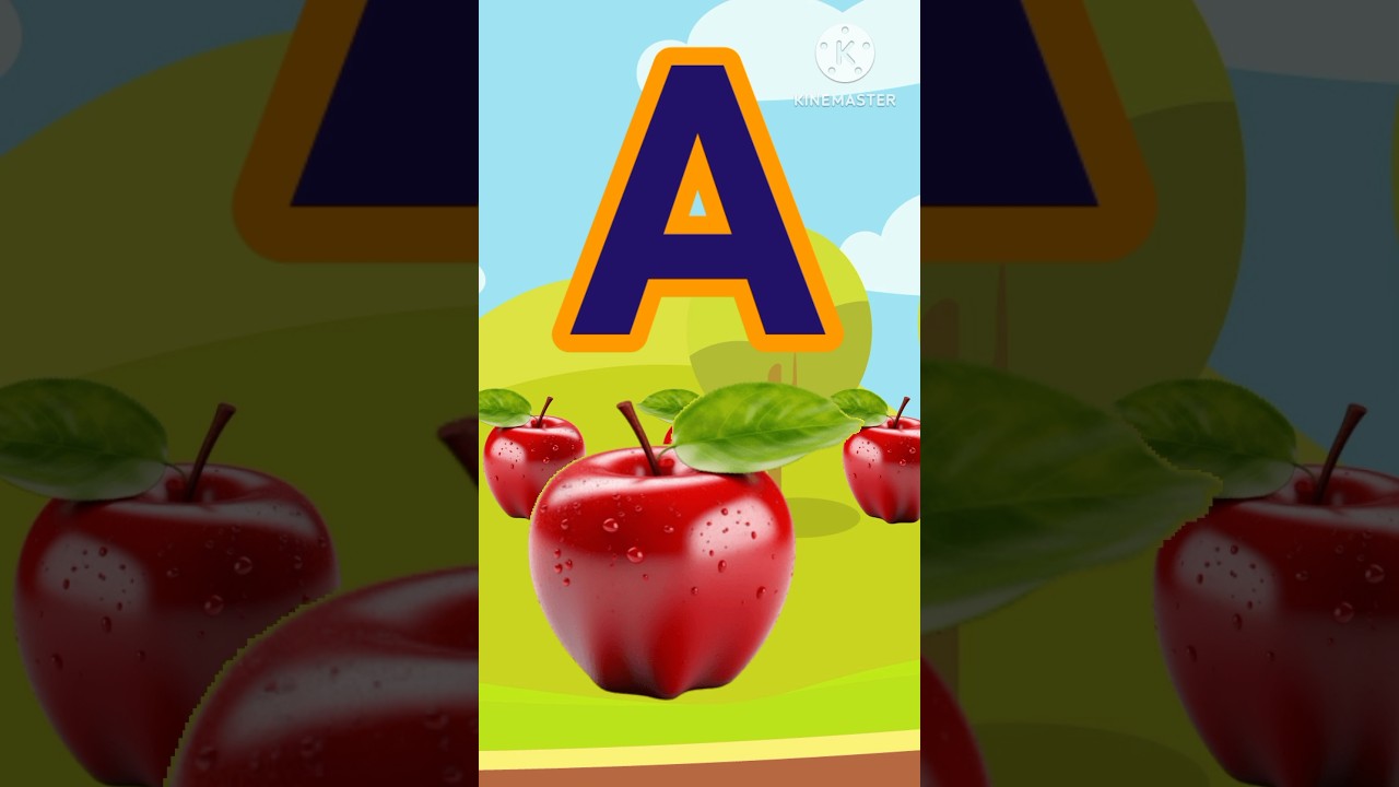 A for Apple | ABCD Phonics Song | ABC Alphabet Song for Kids | ABCDE Learning
