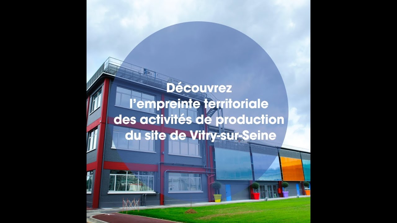 Empreinte territoriale du  site de Vitry-sur-Seine