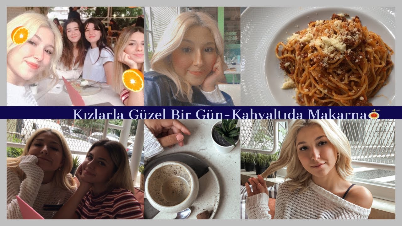 Kızlarla Güzel bir gün-Kahvaltıda Makarna