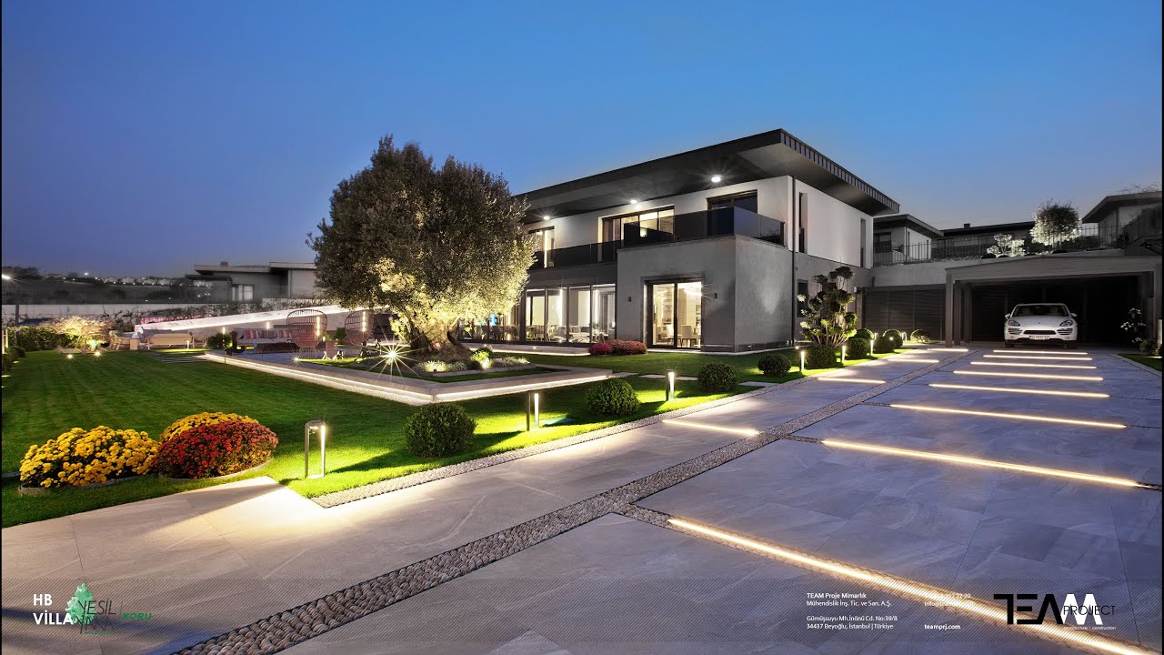 HB Villa | Mesa Yeşil Yaka | TEAM Proje Mimarlık