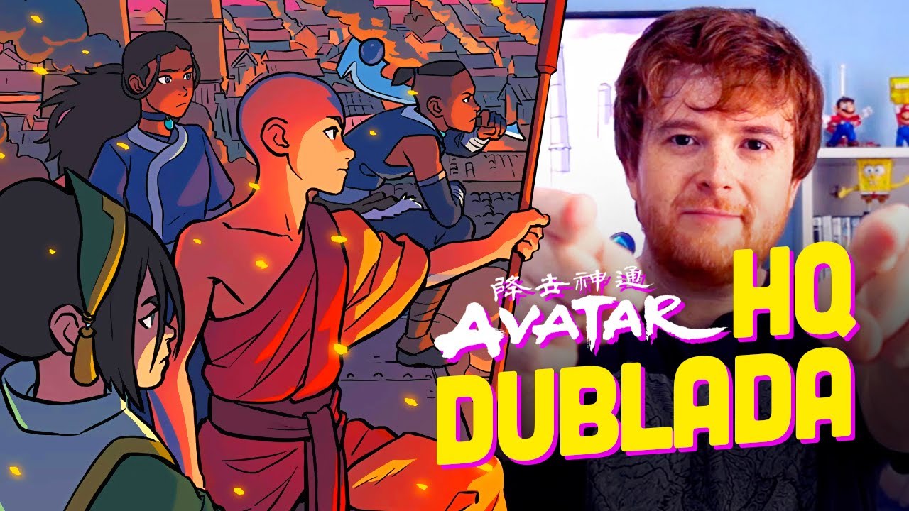 DUBLANDO UMA HQ DE AVATAR, A LENDA DE AANG!