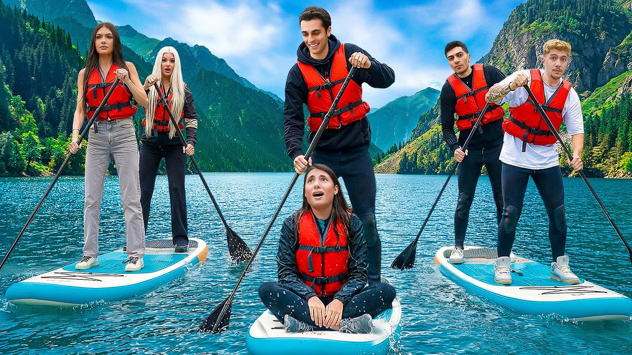 CURSA EXTREMA PADDLE BOARD PE LAC (Buzz House 3: Ep. 6)