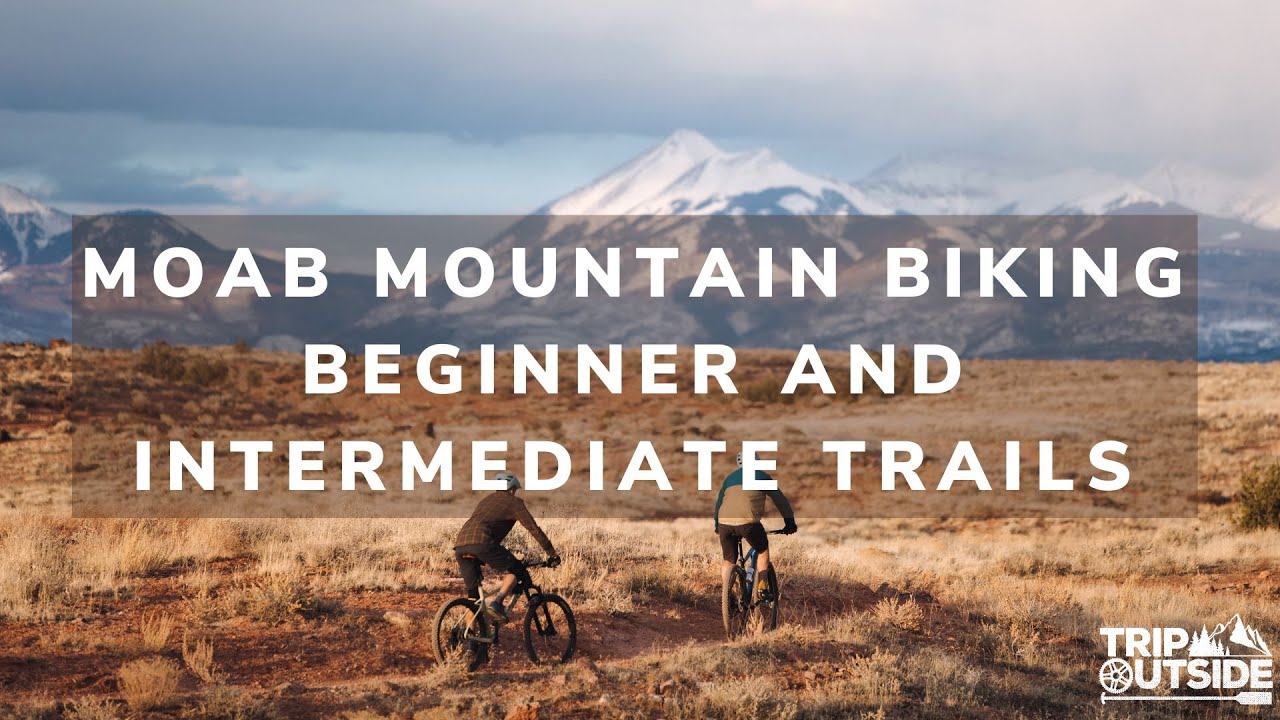 Beginner and Intermediate Mountain Biking Trails and Tours in Moab