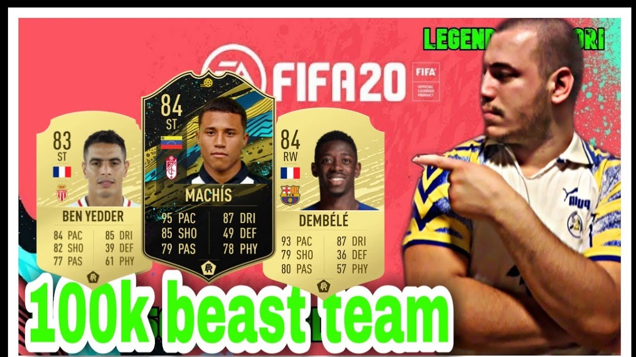 BEST 100K TEAM FIFA 20 | OP TEAM FOR FUT CHAMPIONS