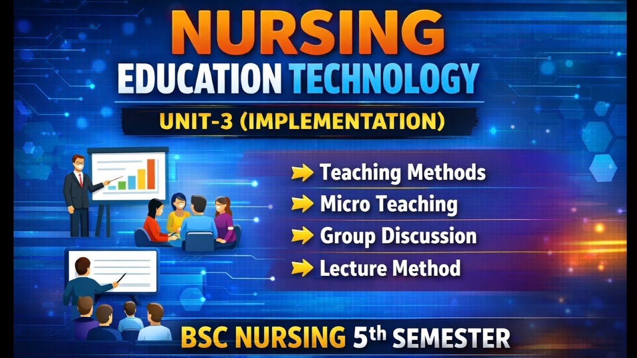 🎓 Teaching Methods, Microteaching, Group Discussion, Lecture Method| BSc Nursing 5th Semester.