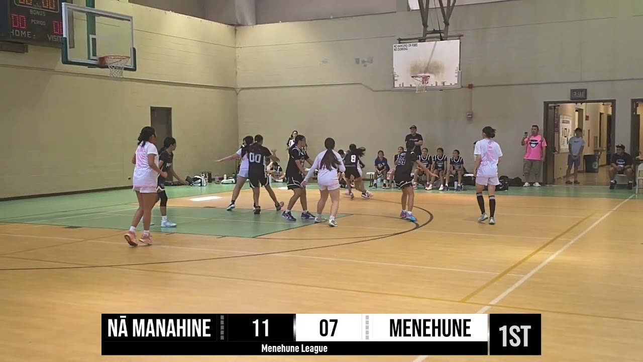 Menehune League - Nā Manahine* vs Menehune 