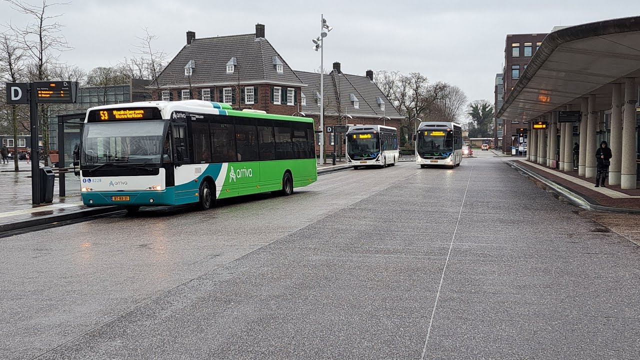 Het openbaar vervoer in Hengelo 20-12-2023
