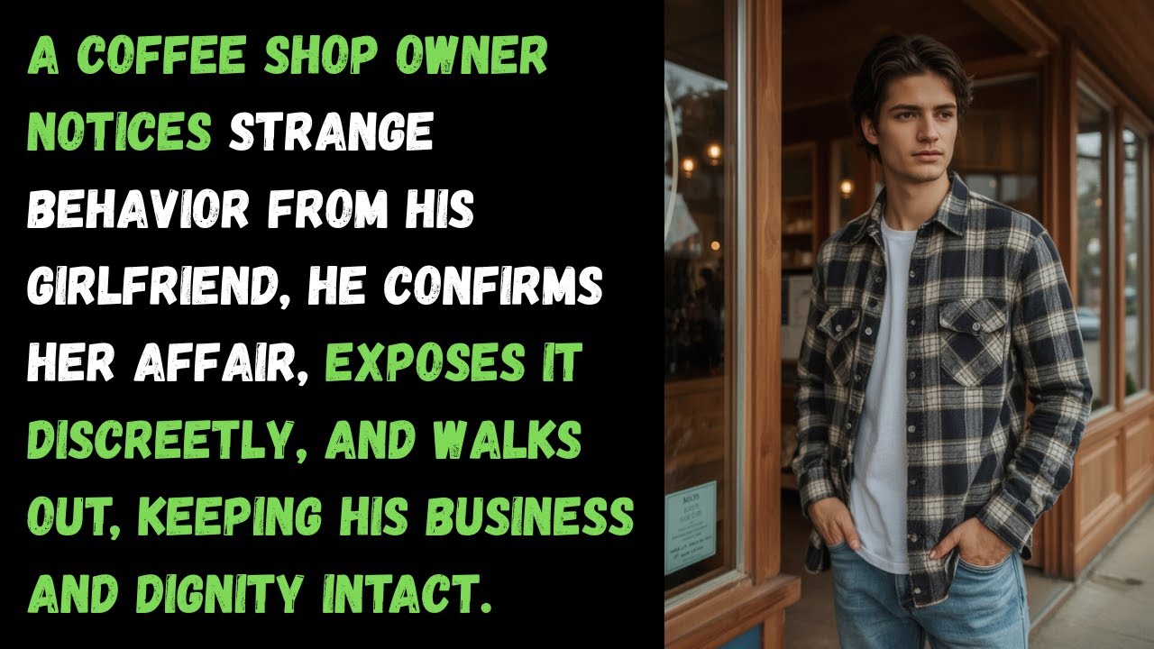 Coffee shop owner discovers girlfriend cheating