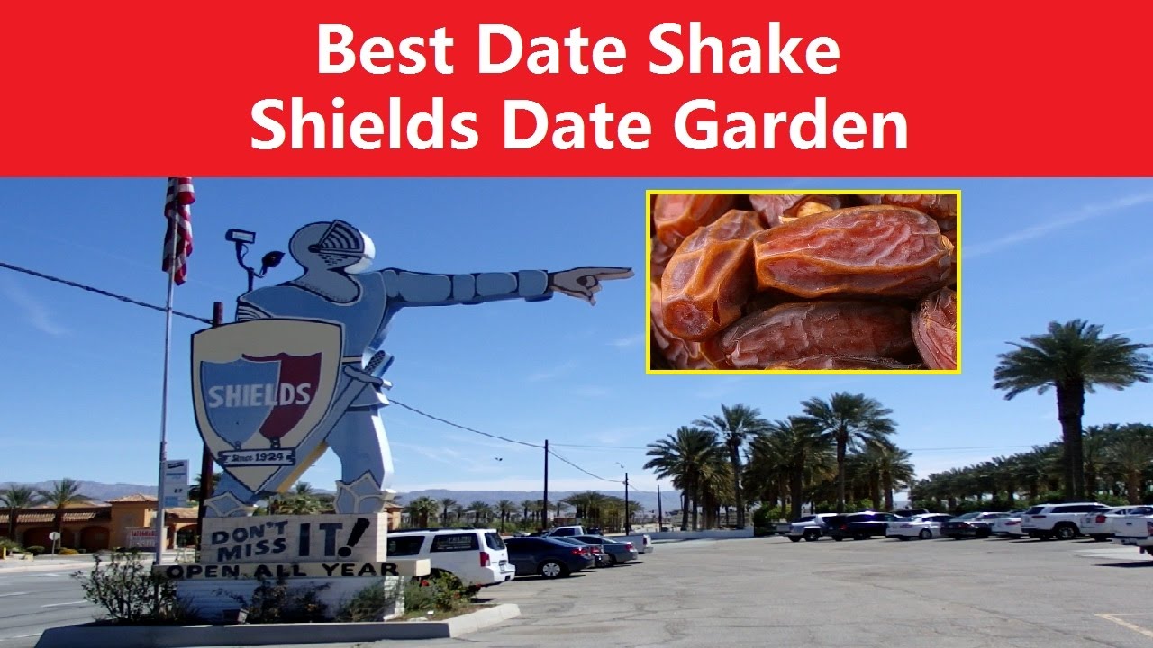 ✅ BEST DATE SHAKE - SHIELDS DATE GARDEN INDIO - PALM SPRINGS - CALIFORNIA