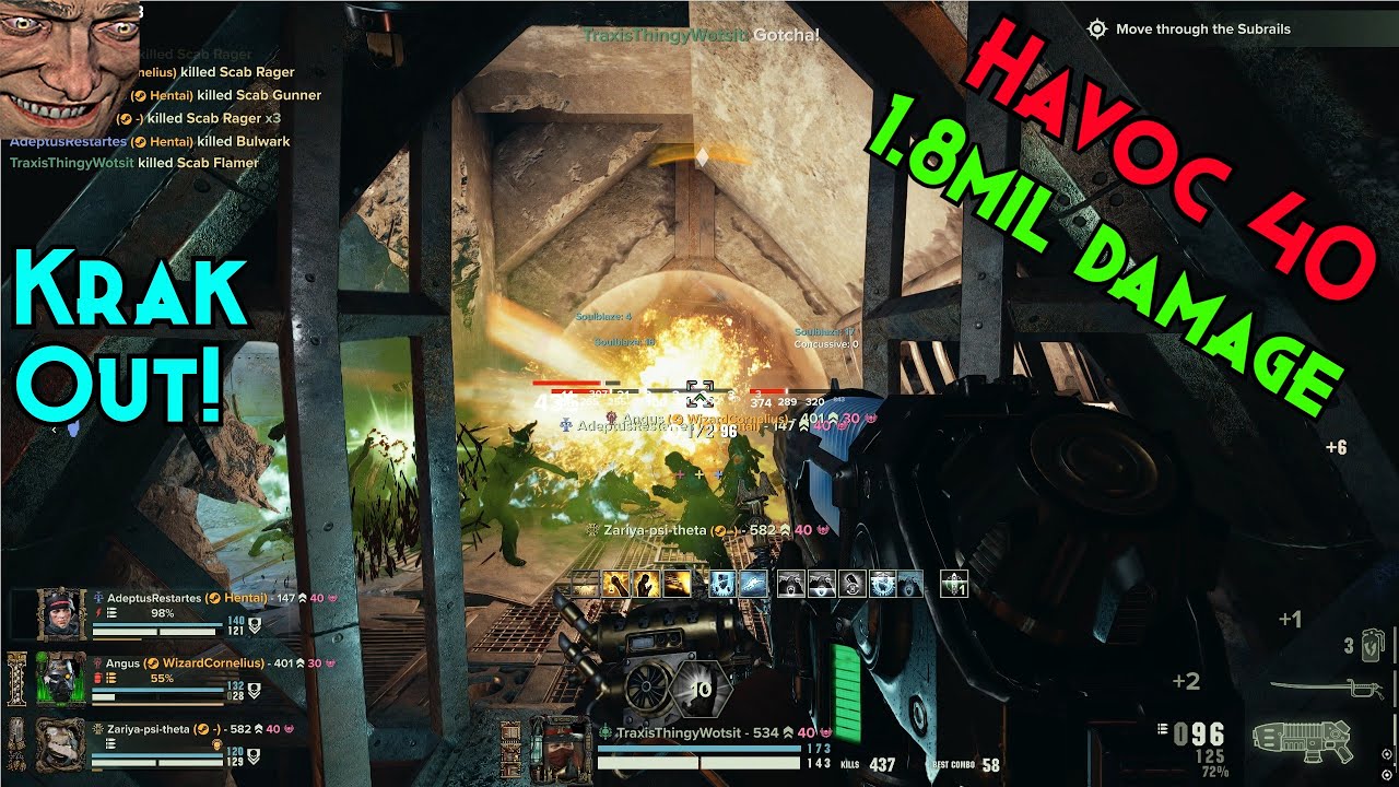 Rotten Armour Grenades Cheese | Darktide | Havoc 40 | Veteran