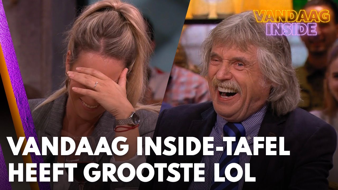 Vandaag Inside-tafel heeft de grootste lol om ordinair gesprek | VANDAAG INSIDE