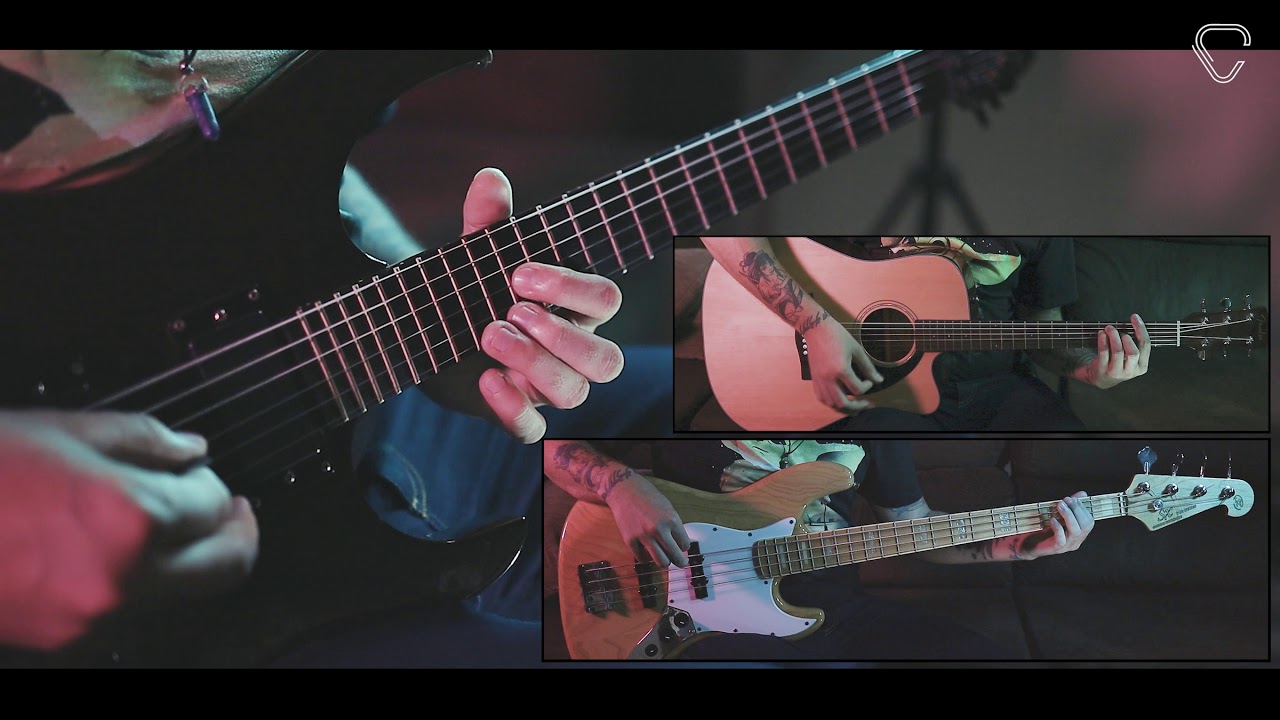 Paramore - The Only Exception (Guitar and bass cover)