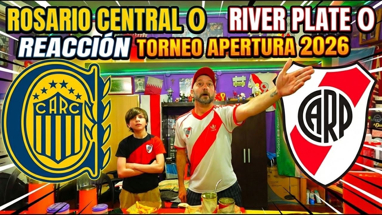 ROSARIO CENTRAL 0 vs RIVER PLATE 0 - Reacciones de Hinchas de River - TORNEO APERTURA 2026