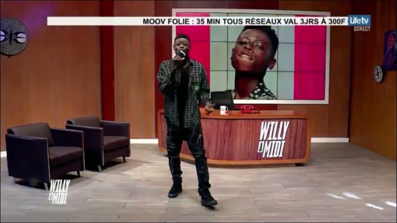 Mc One Improvisation Wayé Wayé aujourd’hui sur le plateau de #Wam .