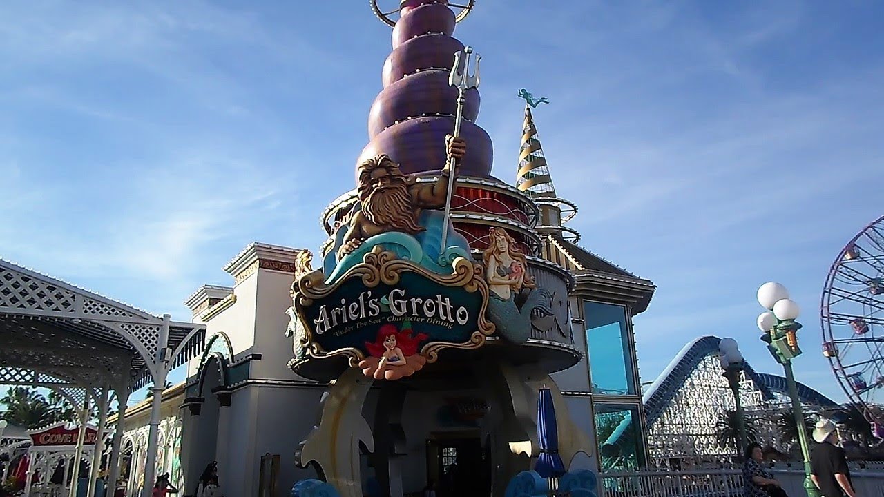 Ariel's Grotto, Little Mermaid Ride, Shop, & King Triton's Carousel