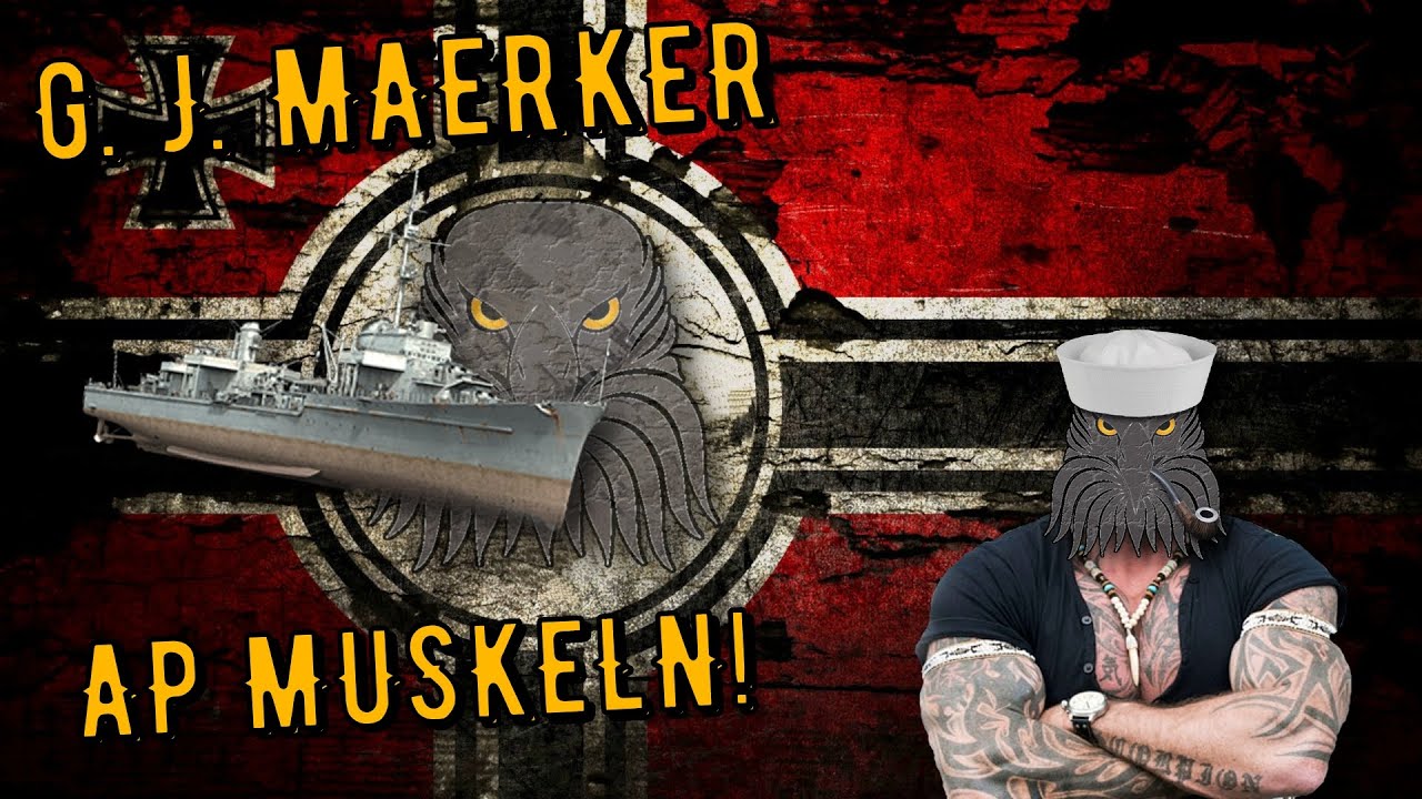 World of Warships Legends - G. J. MAERKER - Tier 7 - AP Muskeln! [deutsch/ gameplay]