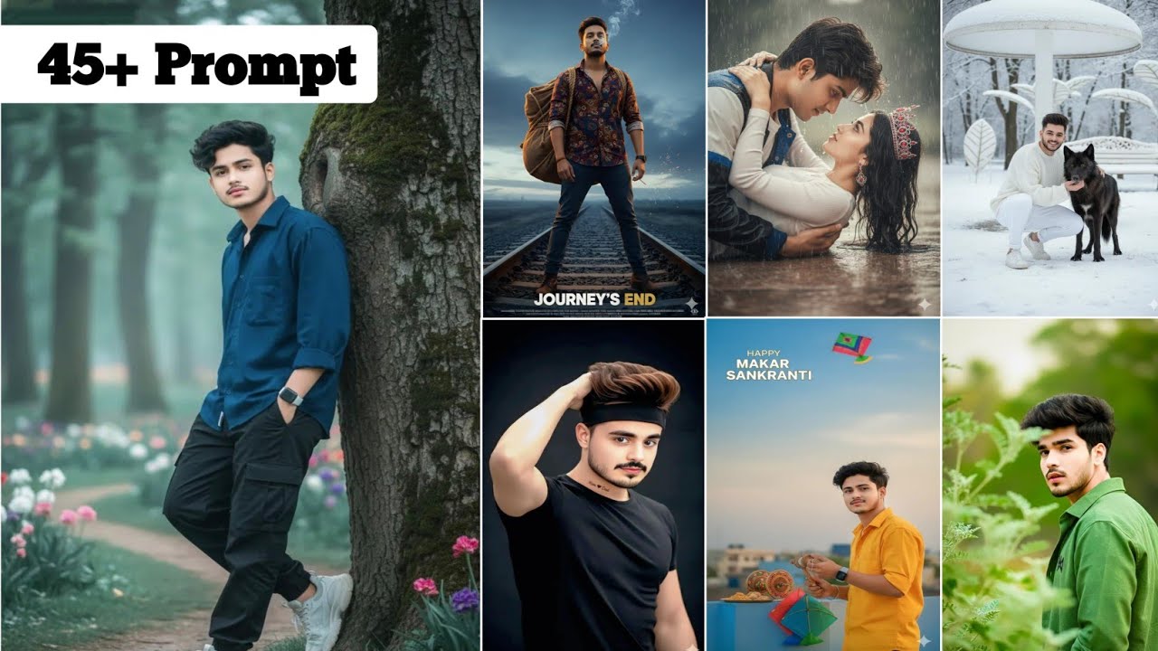 NEW 45+ INSTAGRAM AI IMAGES EDITING PROMPT 📸 || BOYS TRENDING PROMPT