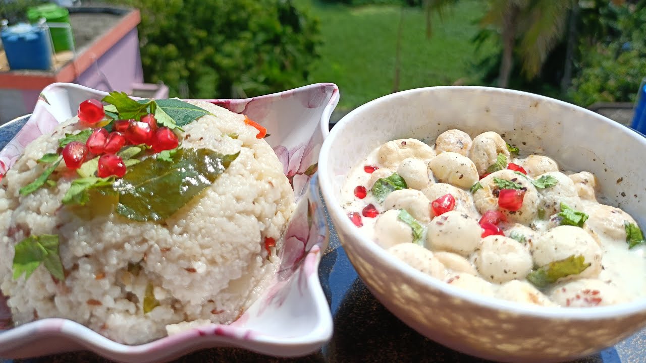 Navratri series,Day-7, falahari upma and makhana raiyta, बोहोत ही गजब का बना था#viralvideo #navratri