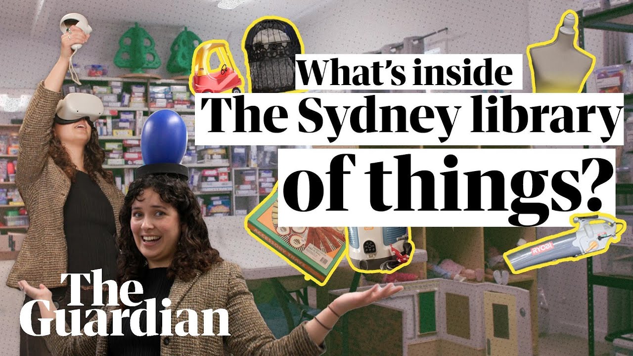 From tents to VR headsets: Sydney's library of things you can borrow instead of buy
