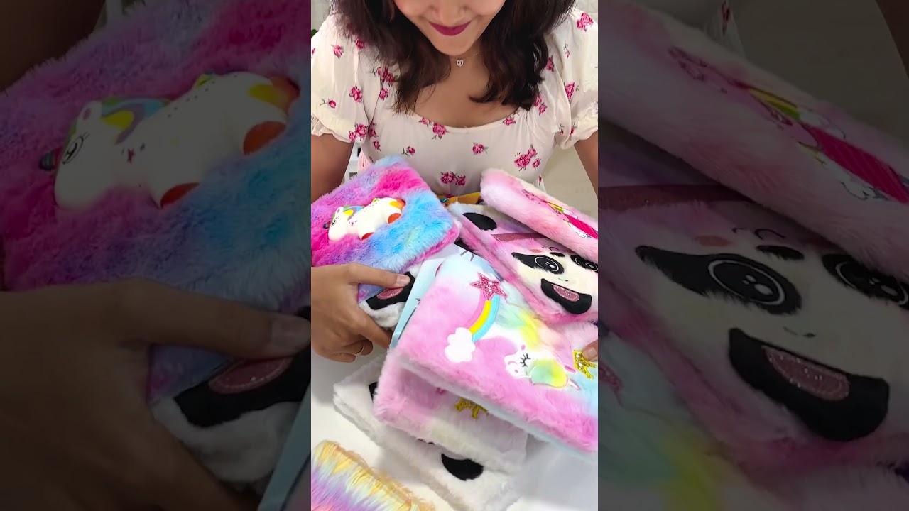Adorable Plush Diaries for Kids & Adults | Furry, Fun & Magical Journals at Angroos