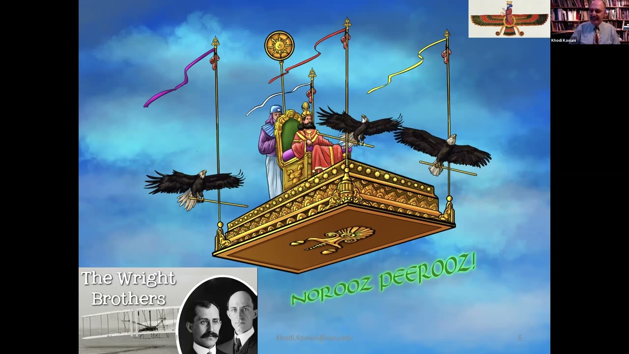 Professor Khodadad (Khodi) Kaviani  on an in-depth introduction to Nowrooz (Nowrooz or Nowruz).