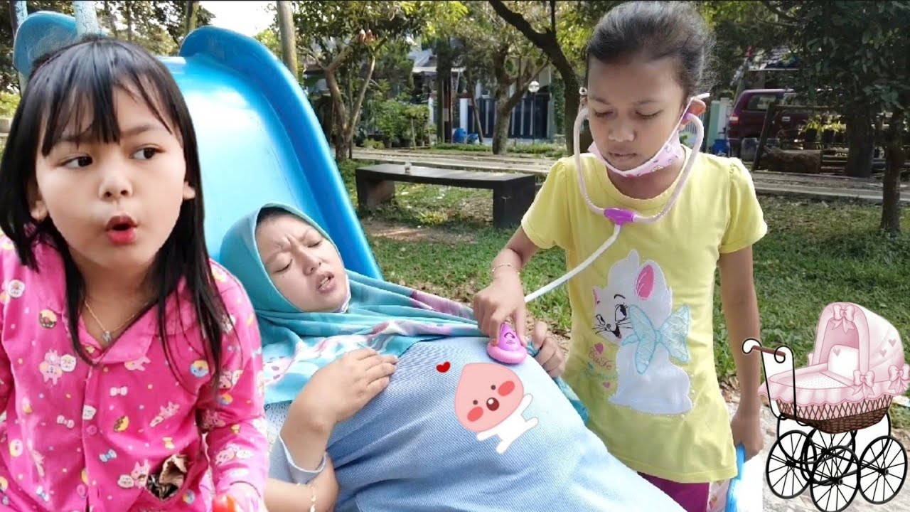 GAWAT ‼️ IBU HAMIL MAU MELAHIRKAN DI TAMAN - Main Dokter Dokteran