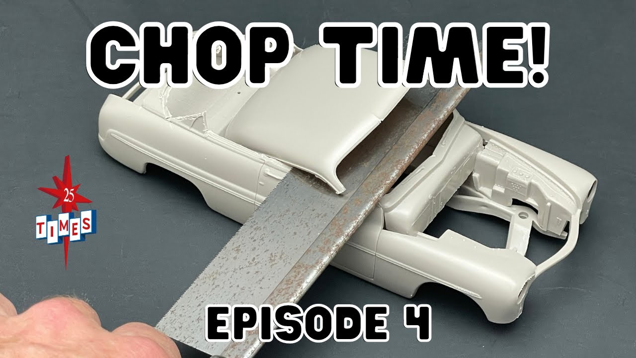 How To Chop A 1/25 Scale Model Car: 49 Mercury Example
