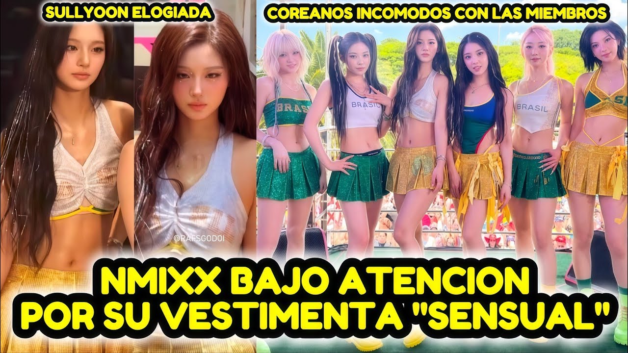 COREANOS SE MUESTRAN INCOMODOS POR LA PRESENTACIÓN DE NMIXX EN BRASIL + VIRALES POR SUS APARIENCIAS!
